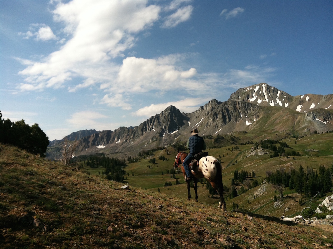 Riding the Backcountry of the Lee Melcalf Wilderness